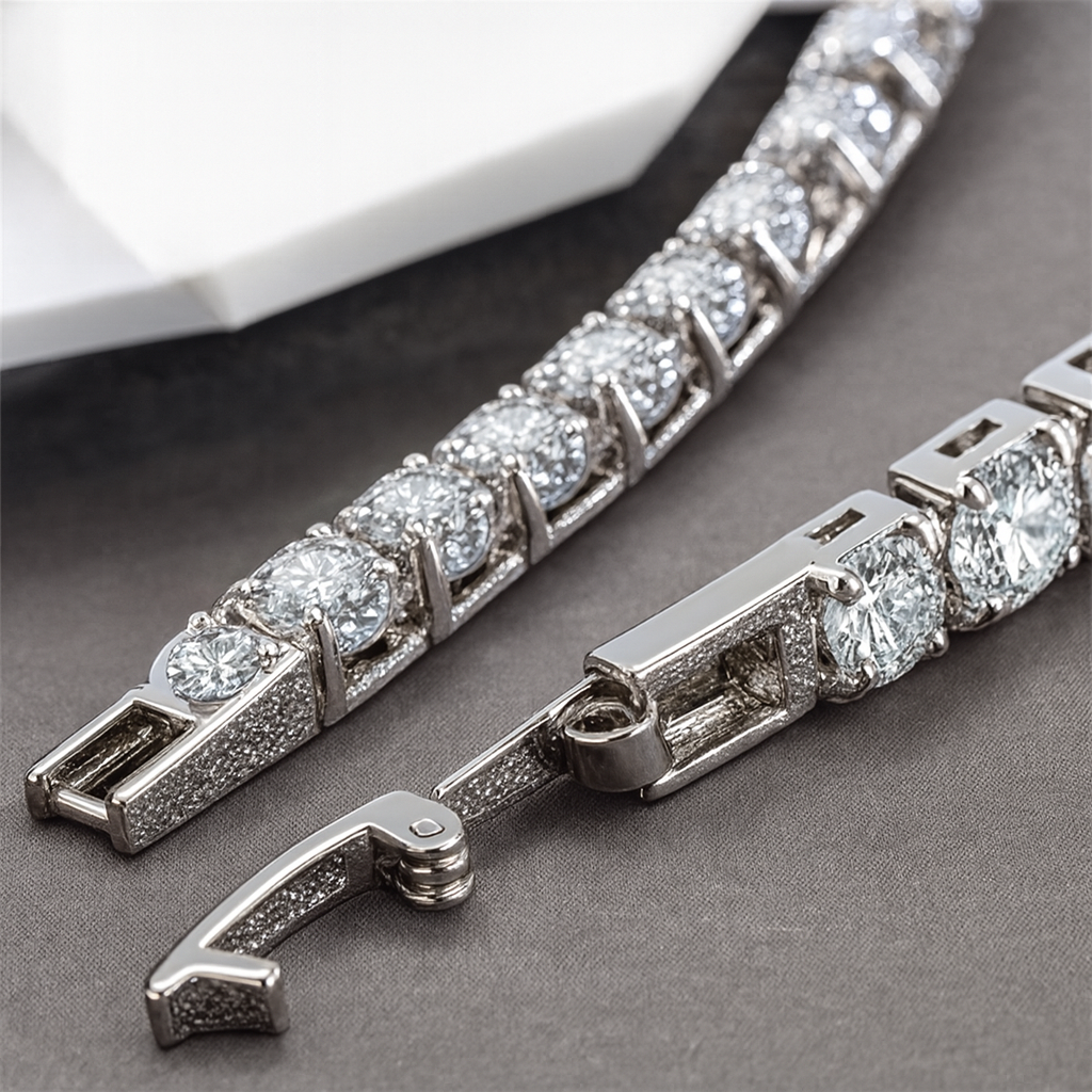 Infíníty Crystal Tennis Bracelet 5 MM (Unisex)